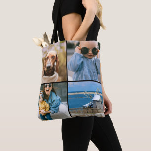 Photo Collage, Front & Back Favourite Things Tote Bag