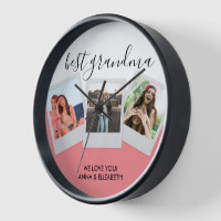 Photo Collage Gift for Grandma Best Nana Cute