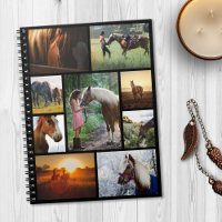 Photo Collage Horse Girl Black Custom
