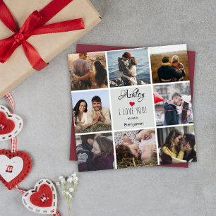 Photo Collage ''I Love You'' Valentine's Day