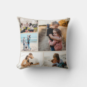 Photo Collage Ideas For Gifts Create 5 Photos Cushion