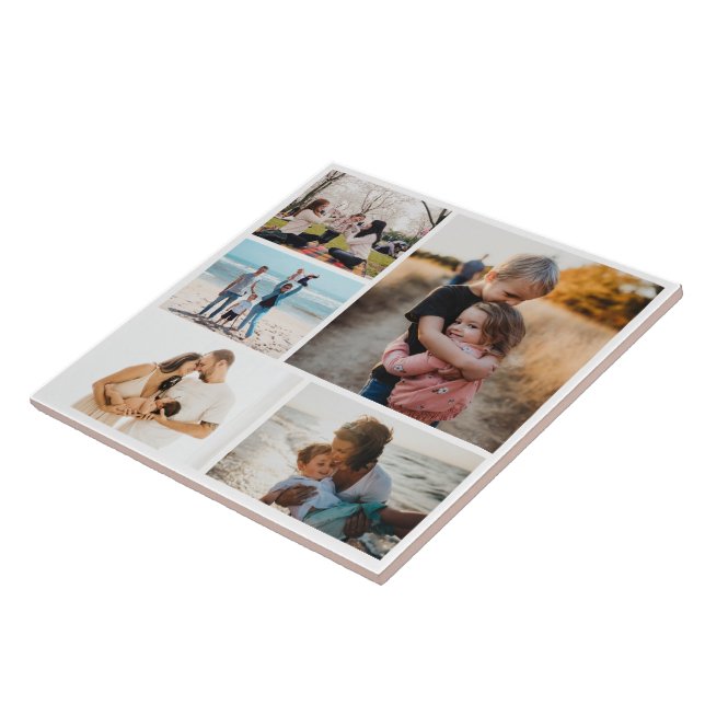 Photo Collage Ideas For Gifts Create 5 Photos Tile (Side)