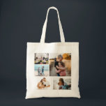 Photo Collage Ideas For Gifts Create 5 Photos Tote Bag<br><div class="desc">Craft a personalised masterpiece with our "Create Your Own 5 Photos Collage." This unique and customisable gift idea allows you to curate a collage of cherished memories, transforming them into a heartfelt and visually stunning composition. Whether it's for birthdays, anniversaries, or any special occasion, this collage captures the essence of...</div>