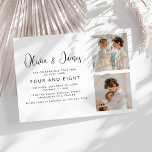 Photo Collage Joint Birthday Party Invitation<br><div class="desc">Creating magical memories is one of the most rewarding parts of being a parent, and what better way to do it than hosting a joint birthday bash for your little ones? Our modern birthday invitation template makes it easy to do just that, with its minimalist yet modern design featuring two...</div>