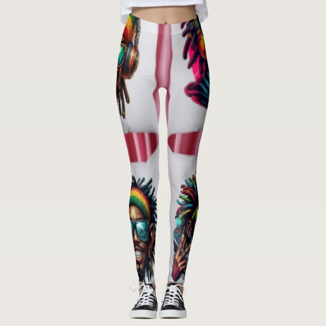 Photo Collage  Leggings (Front)