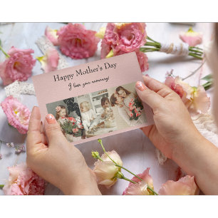 Photo Collage & Message - Personalised Gift Postcard