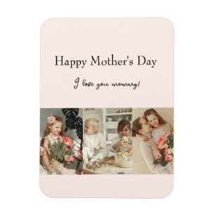 Photo Collage & Message - Personalized Gift    Magnet