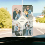 Photo Collage Modern Simple Car Air Freshener<br><div class="desc">Modern and simple photo collage.</div>