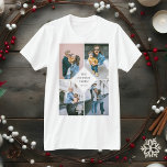 Photo Collage Modern Simple T-Shirt<br><div class="desc">Modern and simple photo collage perfect for family.</div>