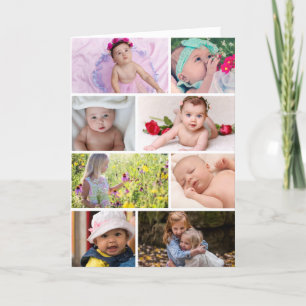 Photo Collage Mother's Day Card