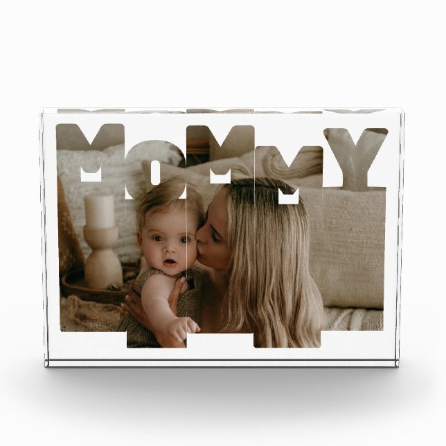 Photo Collage Mum, Mummy Mothers day Gift (Front)