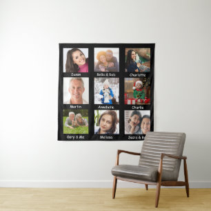 Photo Collage   Name Memory Aid For Dementia Tapestry