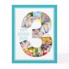 Photo Collage Number 3 Boy's 3rd Birthday