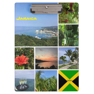 Photo Collage of Jamaica Clipboard