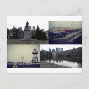 Photo collage of The Hague 3 Postcard
