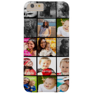 Photo Collage  Personalised Custom Barely There iPhone 6 Plus Case