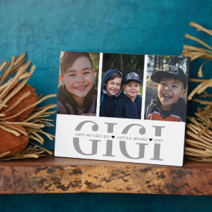 Photo Collage Plaque   Gigi   Mother's Day