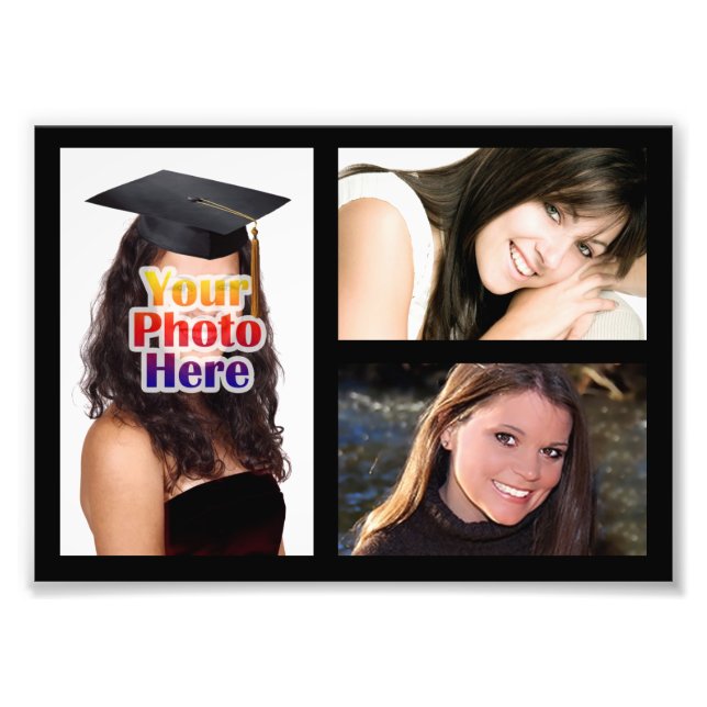 Photo Collage Print, Three Pictures Print (Front)