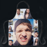 Photo Collage Put Your Face On an Apron<br><div class="desc">Serve up smiles as well as good food, when you do your cooking while wearing an apron covered with pictures of your face. This apron has an all over collage print that's ready to be customised with up to 4 photos. The collage is best suited to vertical orientated or portrait...</div>