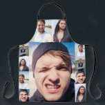 Photo Collage Put Your Face On an Apron<br><div class="desc">Serve up smiles as well as good food, when you do your cooking while wearing an apron covered with pictures of your face. This apron has an all over collage print that's ready to be customised with up to 4 photos. The collage is best suited to vertical orientated or portrait...</div>
