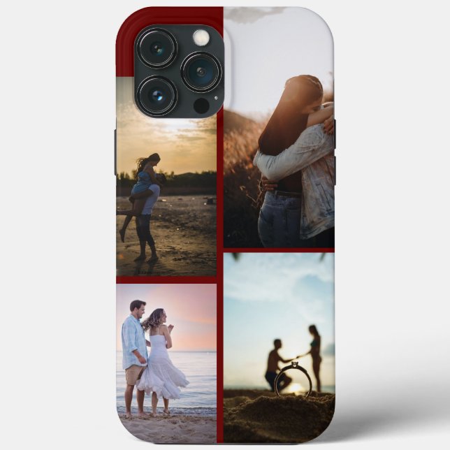 Photo Collage Romantic  Case-Mate iPhone Case (Back)
