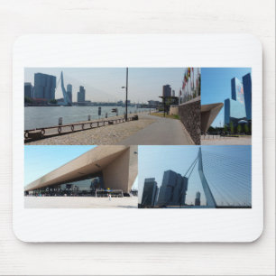 Photo collage Rotterdam 4 Mouse Mat