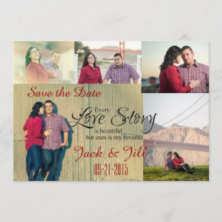 Photo Collage Save the Date