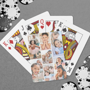 Photo Collage Simple Picture Playing Cards