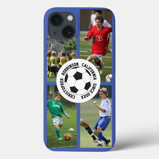 Photo collage soccer Case-Mate iPhone case (Back)