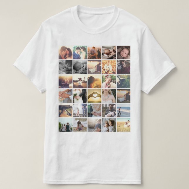 Photo collage T-Shirt (Design Front)