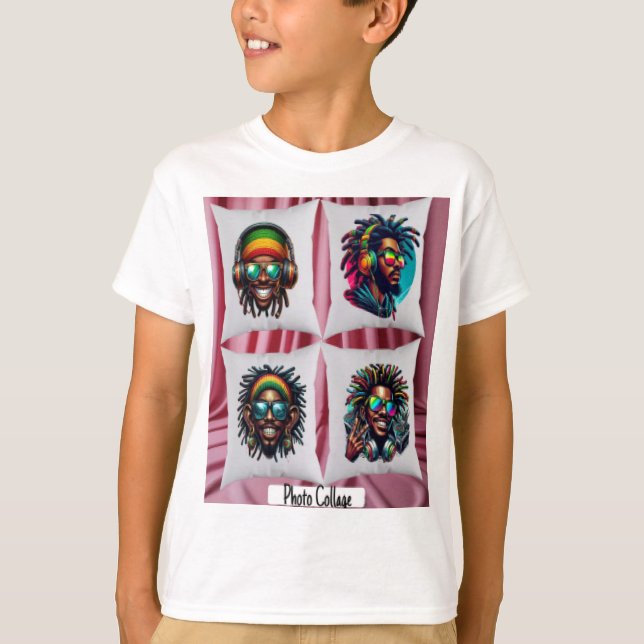 Photo Collage  T-Shirt (Front)