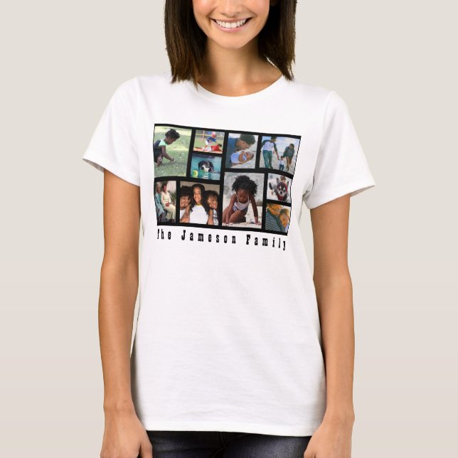 Photo Collage T-Shirt - HAMbyWG (Front)