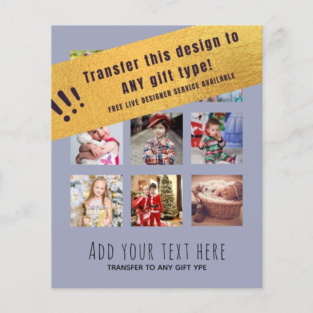 Photo Collage Template Flyer (Front)