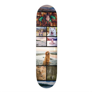 Photo Collage Template Skateboard