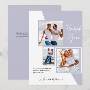 Photo Collage THANK YOU Wedding/Baby/Graduate/ANY Invitation