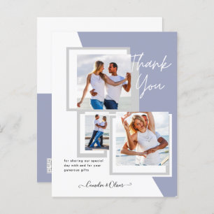 Photo Collage THANK YOU Wedding/Baby/Graduate/ANY Postcard