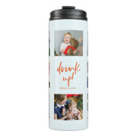 Photo Collage Thermal Tumbler
