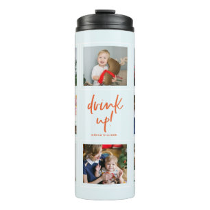 Photo Collage Thermal Tumbler