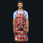 Photo Collage Unique Personalised Apron<br><div class="desc">Photo Collage Unique Personalised apron from Ricaso - please be aware of the positioning of the top photos so you get the look you desire</div>