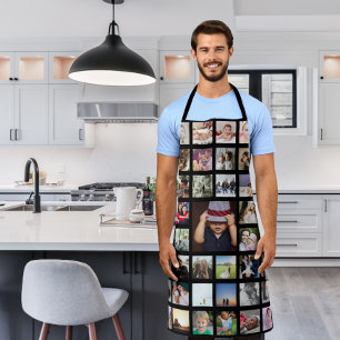 Photo Collage Unique Personalised Apron