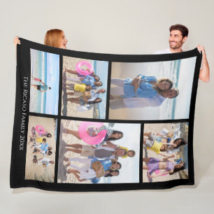 Photo Collage  Unique Personalised DIY Custom Fleece Blanket