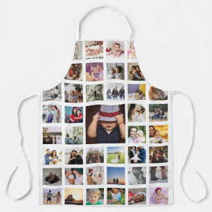 Photo Collage Unique Personalized Apron