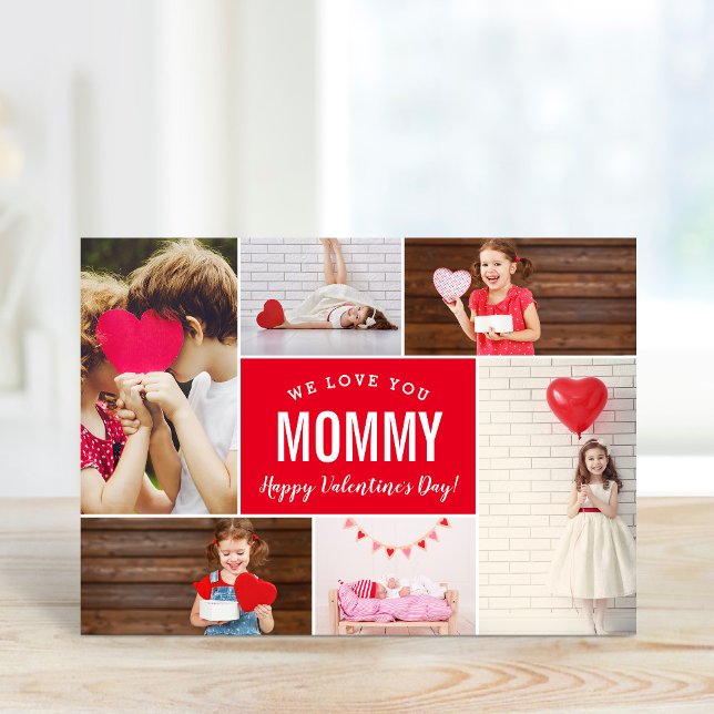 Photo Collage Valentine's Day Card for Mum (Creator Uploaded)