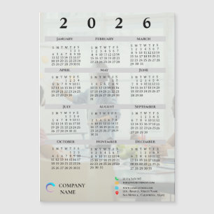 Photo Company Logo 2025 Calendar Corporate Gift