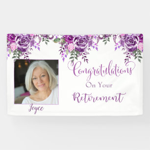 Photo Congratulations on Your Retirement Banner