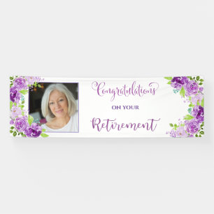Photo Congratulations on Your Retirement Banner
