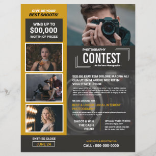 Photo Contest Flyer Template