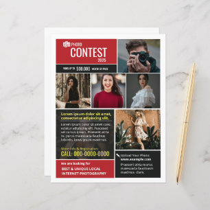 Photo Contest Flyer Template