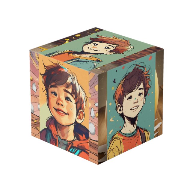 Photo Cube (Front Angled)