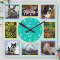 Photo Custom 8 Picture Personalized Color Block